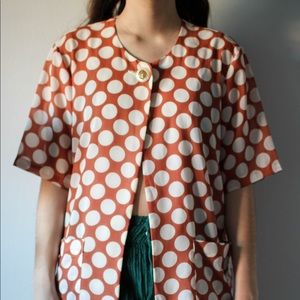 Polka Dot RARE vintage blouse